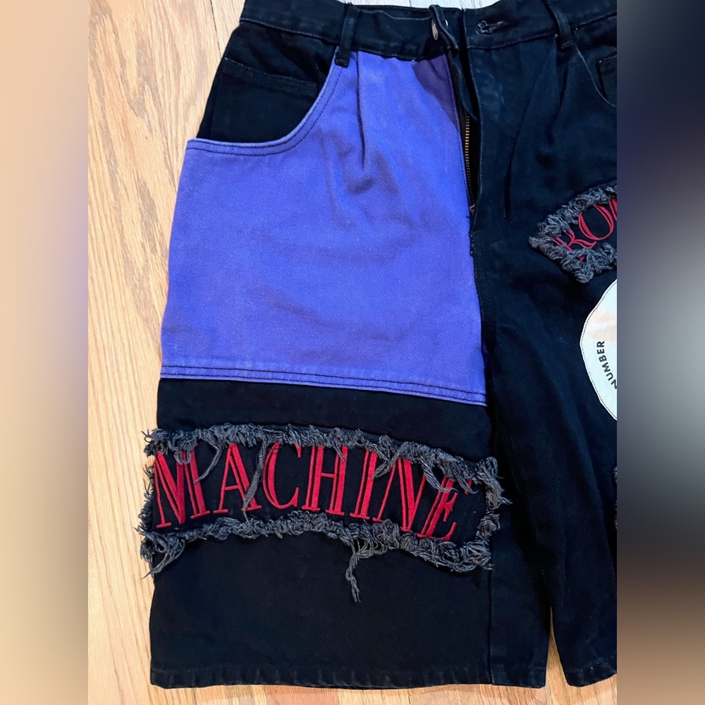Vintage 90s Machine Rough Rider Jorts size 30 - Picture 2 of 9